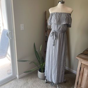 Maurices strapless maxi dress